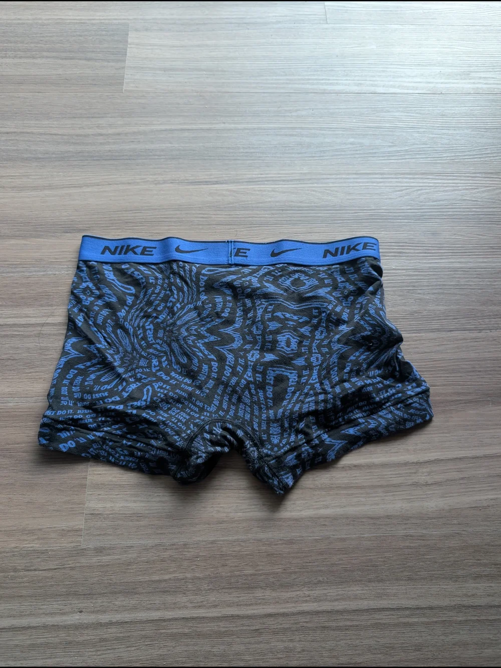 Nike Men's Boxer Briefs in Black and Blue